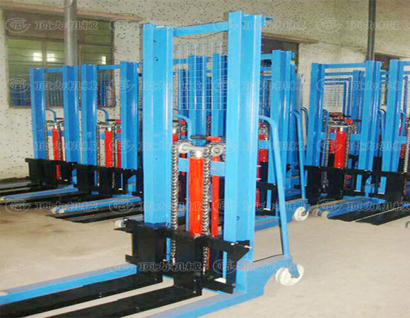 手動液壓裝卸叉車